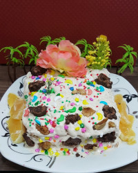 بیسکو کیک بسی خوشمزه