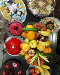 چن نمونه از تدارکات شب یلدای پارسالم
