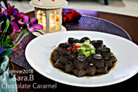 دسر کارامل شکلاتی