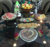 تدارکات یلدایی پارسال من