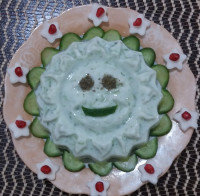 ماست و خیار قالبی