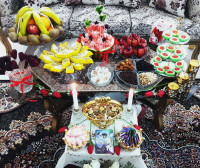 سفره شب یلدا ۹۵