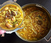 آش آلو ساوه