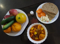 خوراک به و هویج