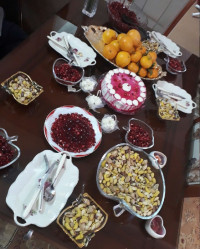 میز شب یلدا❤❤