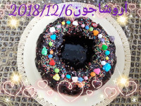 کیک شکلاتی بارویه گاناش