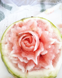 نمونه کارم از هندوانه شب یلدا????