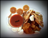 ماهی سرخ شده (ماهی شانک)