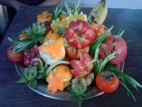 تزیین میوه شب یلدا