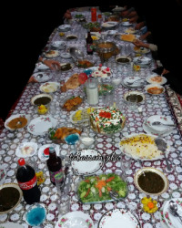 سفره پاگشایی عروس