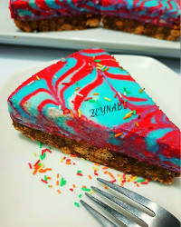 چیز کیک زبرا