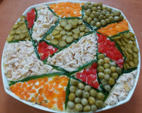 سالاد الویه چهل تیکه