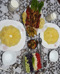 کباب تابه ای.... اینم از کباب تابه ای خوشمزه من.به مناسبت اولین سالگرد عروسیمون.