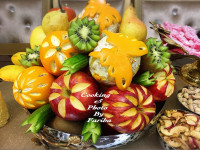 تزیین میوه شب یلدا