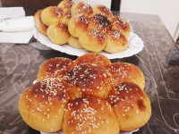 نان پارکر با دستور دوست نازنینم خانم آشپزخانه من