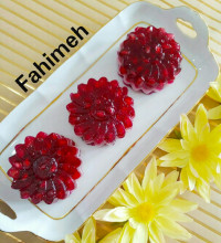 ژله بستنی انار
