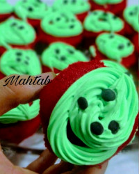 کاپ کیک هندونه ای یلدای۹۶