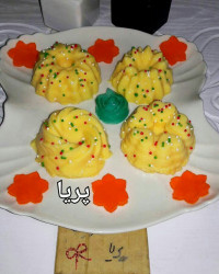 کاستردقالبی باتزیین دخترگلم?❤