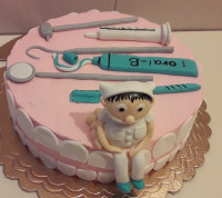 کیک تم دندانپزشکی