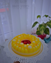 ژله دورنگ