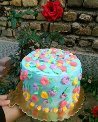 کیک تولد مامان جونم