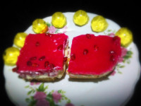 چیز کیک ژله ای