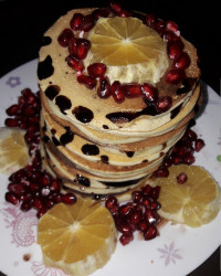 کیک کرپ شکلاتی