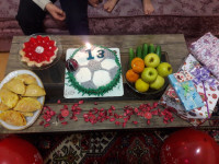 میز تولد پسرم