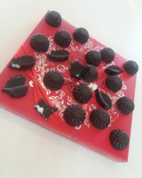 شکلات پشمکی (ایده شب یلدا)