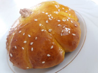 شیرمال کدو حلوایی (ایده شب یلدا)