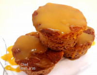 مافین کدو حلوایی وسیب