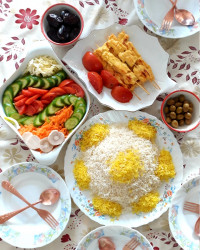 جوجه کباب برای مهمونای کوچولوم اسرا-آنیسا