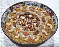 گداخته با آرد برنج