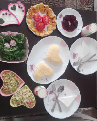 ناهار نهمین سالگرد عقدمون (کتلت مرغ)