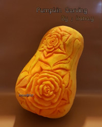 حکاکی کدو حلوایی