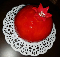 کیک انارشب یلدا