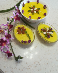 شله زرد برای دختر گلم عسل