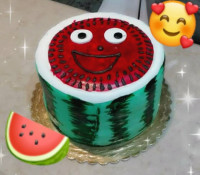 کیک هندونه شب یلدا