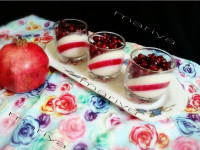 پاناکوتا و ژله انار