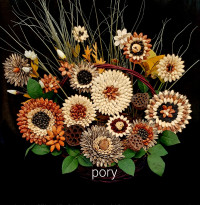 سبد گل آجیل یلدای ۹۷