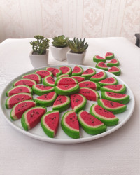بیسکوییت هندوانه ای