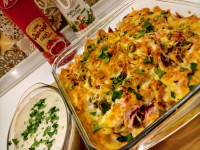 سیب زمینی ویژه با سس قارچ ?