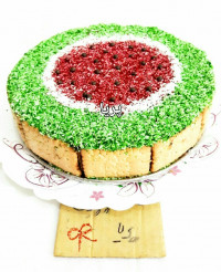 کیک یخچالی یلدایی ?لایک یادتون نره