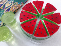 چیز کیک هندوانه