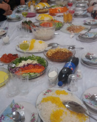 سفره ی مهمانی