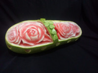 حکاکی روی هندوانه