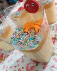 کرم چیز خرمالو