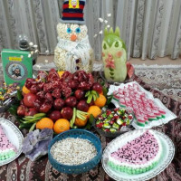 سفره شب یلدای من ?