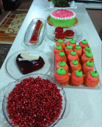 تدارکات من برای شب یلدا