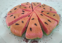 کیک هندوانه ای شب یلدا